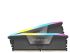 Corsair Vengeance RGB DDR5 96GB (2 x 48GB) DDR5 6000 CL36-44-44-96 1.40V AMD EXPO &amp; Intel XMP - Grey
